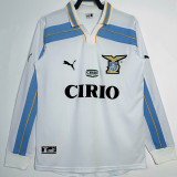1999/2000 Lazio Third  Long Sleeve Retro Soccer Jersey