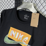 2025 T277 NK  Black Pure Cotton T-shirt