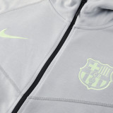 25/26 BAR Grey  Hooded Jacket Tracksuit# 01