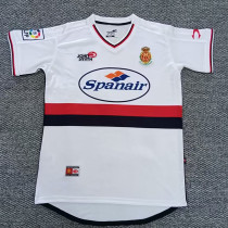 2001/2002  Mallorca White Retro Soccer Jersey