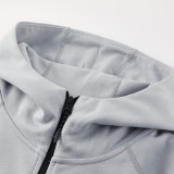 25/26 BAR Grey  Hooded Jacket Tracksuit# 01