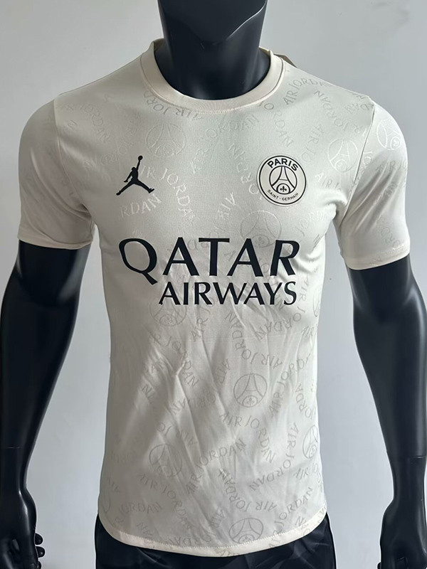 25/26 PSG Team Logo White  Player Version Training Shirts