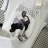 2025 T276 JD  White Pure Cotton T-shirt