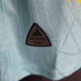 25/26 Ajax Graffiti Light Blue  Player Version Soccer Jersey