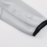 25/26 BAR Grey  Hooded Jacket Tracksuit# 01