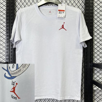 2025 T274 Cartoon Jordan  Pure Cotton White T-shirt