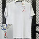 2025 T274 Cartoon Jordan  Pure Cotton White T-shirt
