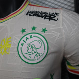 25/26 Ajax Graffiti Beige  Player Version Soccer Jersey