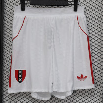 25/26  Ajax White  Player Version Shorts Pants