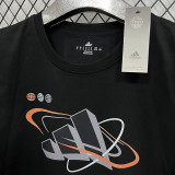 2025 T271 AD Pure Cotton  Black T-shirt