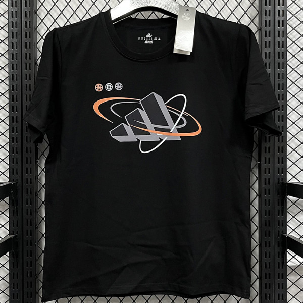 2025 T271 AD Pure Cotton  Black T-shirt