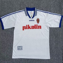 1997/1998  Zaragoza Home Retro  Soccer Jersey