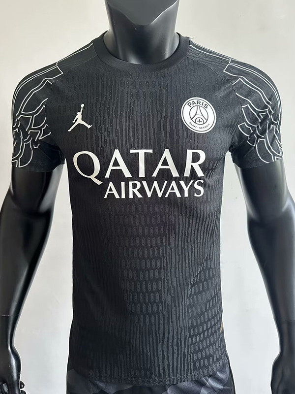 25/26 PSG Jordan Fourth Player Version Soccer Jersey