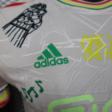 25/26 Ajax Graffiti Beige  Player Version Soccer Jersey