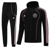 25/26 Inter Miami Black  Hooded Tracksuit