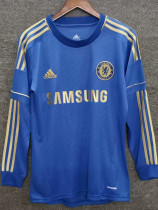 2012 CHE Home  Long Sleeve Retro Soccer Jersey
