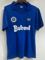 1985 Napoli Home Retro Soccer Jersey