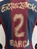 2000/2001 BAR Home Co branded Edition  Player Version  Retro  Soccer Jersey(背后广告）