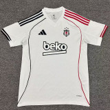 25/26  Besiktas Home Fans Soccer Jersey