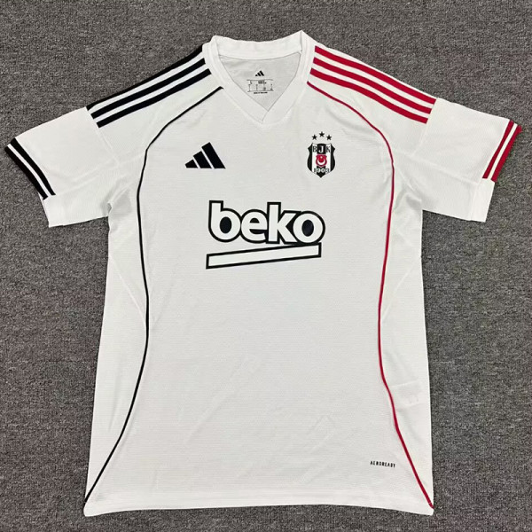 25/26  Besiktas Home Fans Soccer Jersey