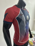 25 /26 BAR Light Red & Black  Special Edition Player Version Soccer Jersey