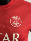 25/26 PSG Team Logo Red  Player Version Training Shirts