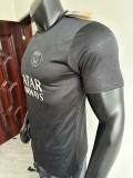 25/26 PSG Team Logo Black  Player Version Training Shirts