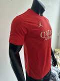25/26 PSG Team Logo Red  Player Version Training Shirts