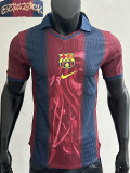 25/26  BAR Home Co branded Edition  Player Version   Soccer Jersey(背后广告#2）