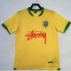 2006 Brazil Home  Signature Retro Soccer Jersey(签名版）