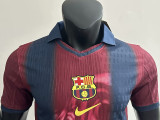 25/26  BAR Home Co branded Edition  Player Version   Soccer Jersey(背后广告#2）