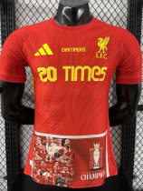 24/25 LIV Champion Edition  Red Player Version Soccer Jersey