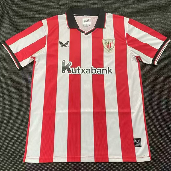 25/26  Bilbao Home Fans Soccer Jersey