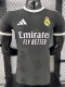 25/26 RMA  Team Logo Special Edition Black Player Version Soccer Jersey(圆领）