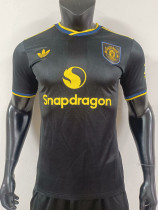 25/26 Man Utd Third  Player Version Soccer Jersey