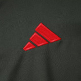 25/26 Bayern Dark Green Half Pull Tracksuit #B2512 (半拉链)