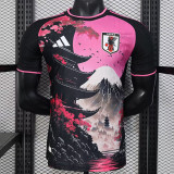 25/26 Japan Ancient Pagoda Pink Black Player Version  Soccer Jersey