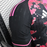 25/26 Japan Ancient Pagoda Pink Black Player Version  Soccer Jersey