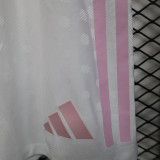 25/26 JUV White  Player Version Shorts Pants