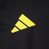 25/26 Man Utd Black  Half Pull Tracksuit #B2538 (半拉链)