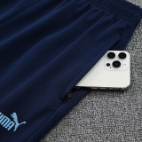 25/26  Man City Royal Blue  Jacket Tracksuit（Zipper pants cuffs）拉链裤脚