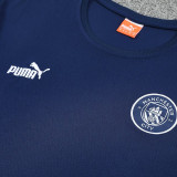 25/26 Man City Royal Blue Training Shorts Suit（天蓝衣边）