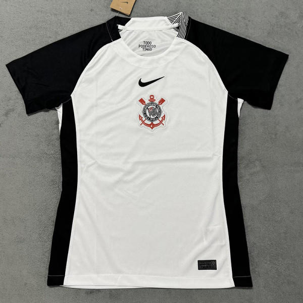 25/26 Corinthians Home  Women Soccer Jersey#女