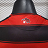 25/26 Flamengo Home  Player Version Soccer Jersey(Print all sponsors、全广告）