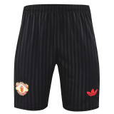 25/26 Man Utd Retro Red Pink Training Shorts Suit