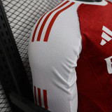 25/26 ARS Home Player Version  Long Sleeve Soccer Jersey（长袖）