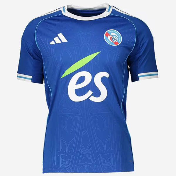25/26 Strasbourg Home Kids Soccer Jersey