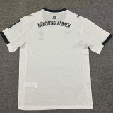 25/26  Monchengladbach Home Fans Soccer Jersey(左袖广告）