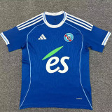 25/26 Strasbourg Home Kids Soccer Jersey