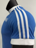 2025  Italy Blue 1:1 Pure Cotton T-shirt(纯棉)